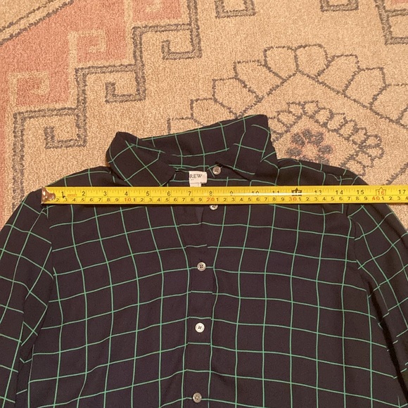 Silk button-up from JCrew Factory, XS, like new - Picture 4 of 8